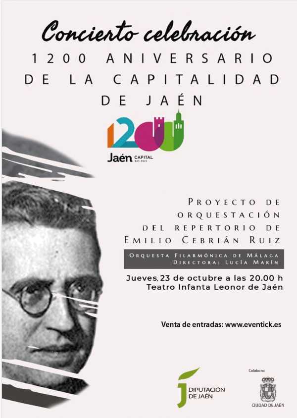 Concierto celebración 1200 aniversario Capitalidad de Jaén