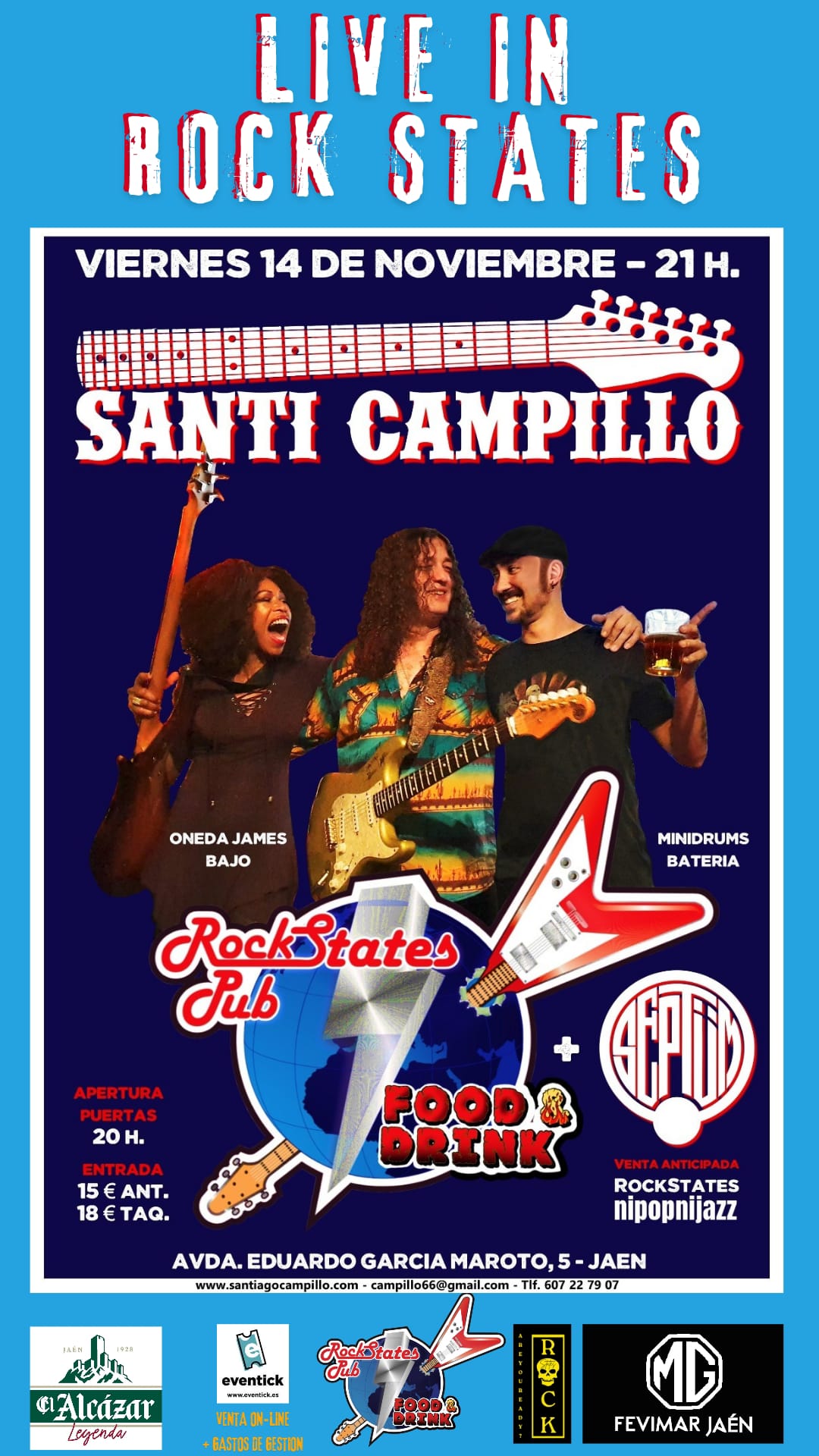 Santi Campillo en Concierto