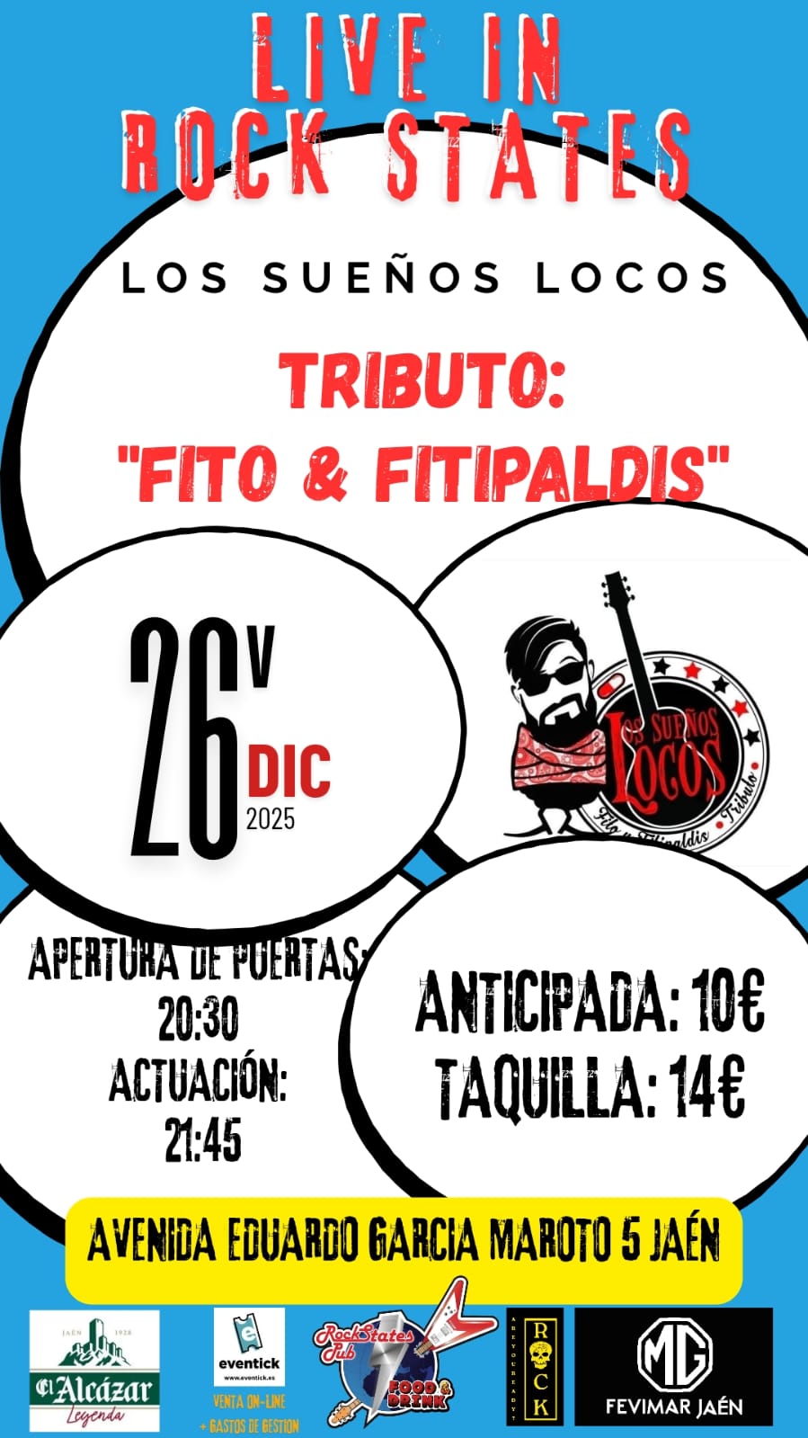 Los Sueños Locos - Tributo a Fito & Fitipaldis