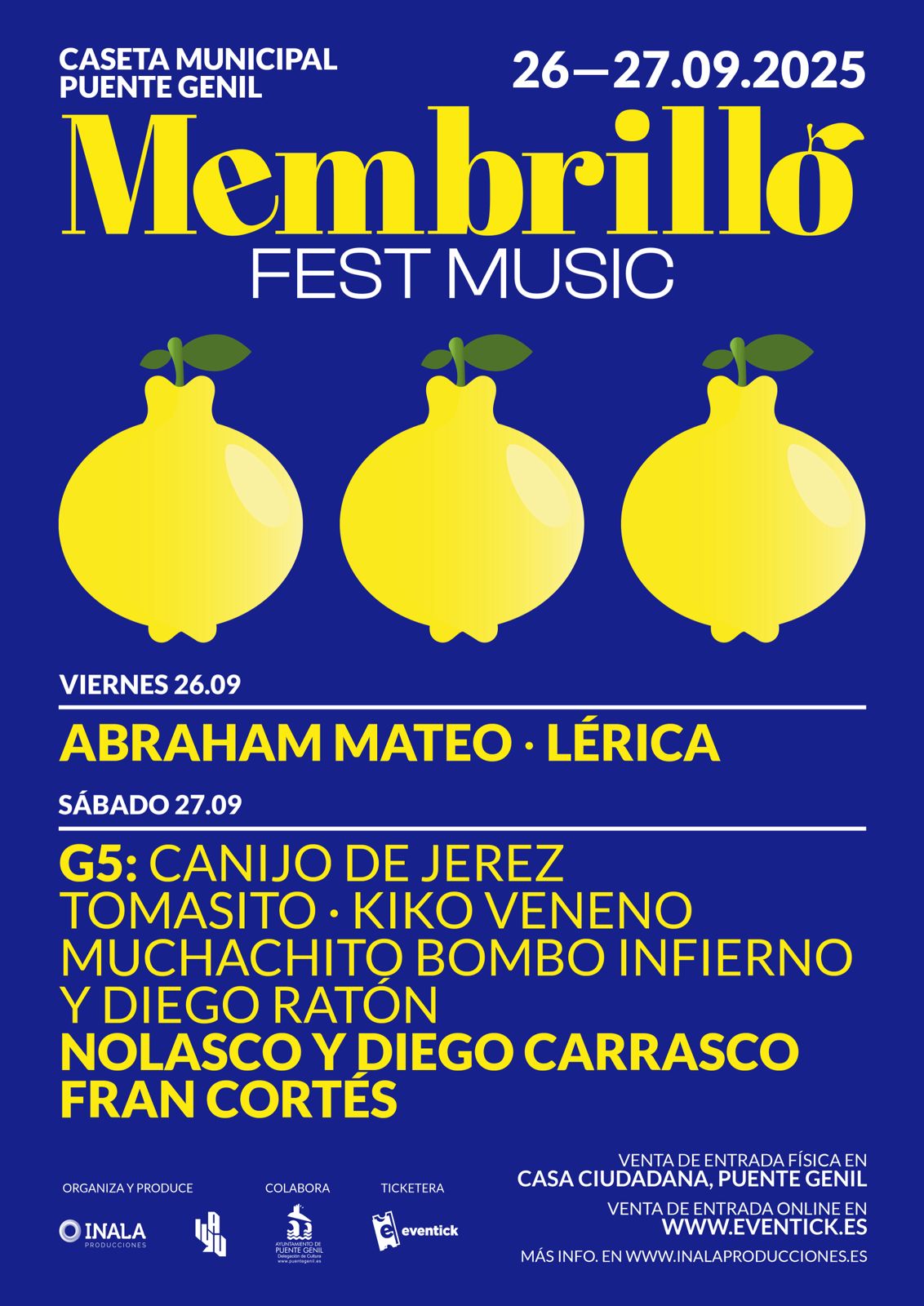 Membrillo Fest Music 2025