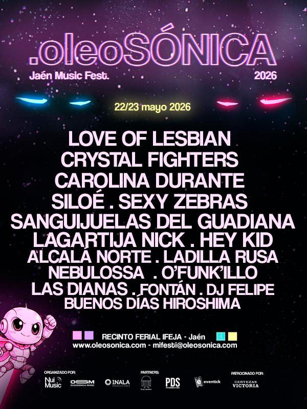 Oleosónica Jaén Music Fest - 22 y 23 Mayo 2026